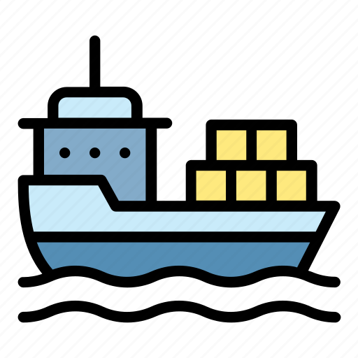 Cargo, ship, transportation, delivery, logistic, shipping icon - Download on Iconfinder