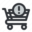 ecommerce, buy, cart, notification, shopping