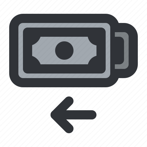 Arrow, currency, money, payment, refund icon - Download on Iconfinder