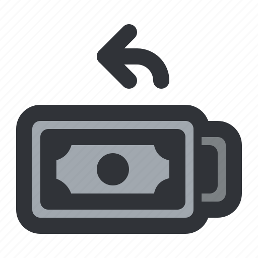 Arrow, currency, money, payment, refund icon - Download on Iconfinder