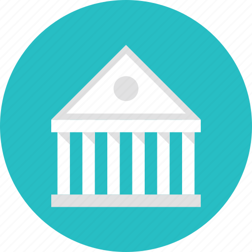Bank, banking, building, courthouse, financial, government, institution icon - Download on Iconfinder