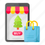 e commerce, online gift, buy online, online purchase, christmas sale, online shopping 