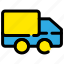 truck, shipping, transport, package 
