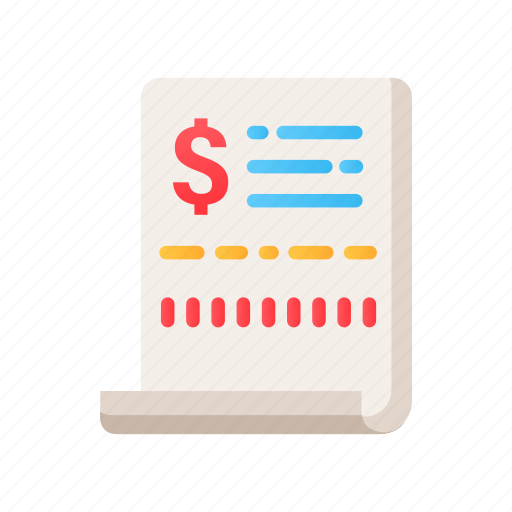 Bill, order, payment, price, receipt, tax icon - Download on Iconfinder