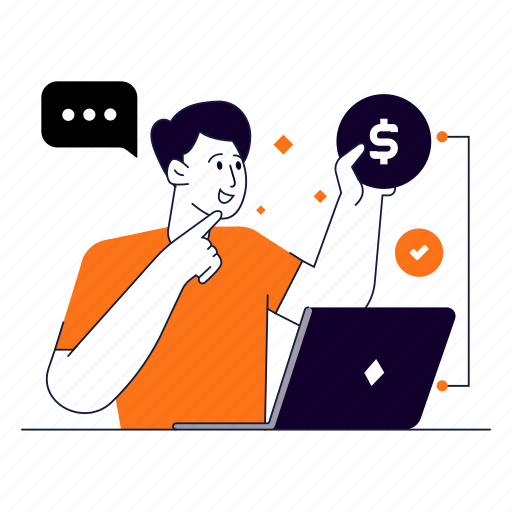 Payment, finance, money, online, shop, ecommerce illustration - Download on Iconfinder