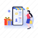online shopping, shopping app, online cart, e-commerce, online purchase 