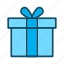 box, delivery, gift, present 