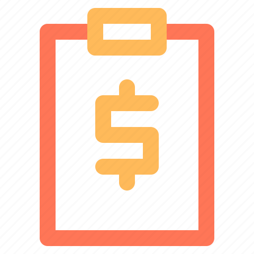 Budget, clipboard, dollar, ecommerce, list, money icon - Download on Iconfinder