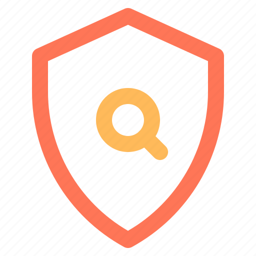Ecommerce, protect, search, shield icon - Download on Iconfinder