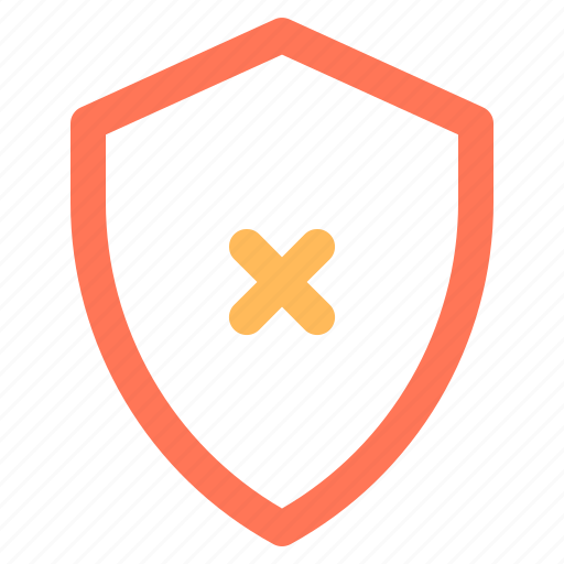 Ecommerce, not, protect, safe, shielld icon - Download on Iconfinder