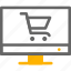 cart, online, shopping 