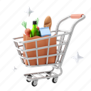 cart, stroller, shopping, basket, trolley, shop, sale, bag, online, store, buy, ecommerce 