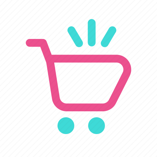 Ecommerce, two, color, empty, cart icon - Download on Iconfinder