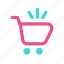 ecommerce, two, color, empty, cart 