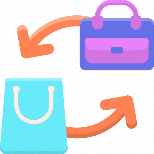 B2c, bag, business, money icon - Download on Iconfinder