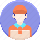 courier, delivery, shipping, transport