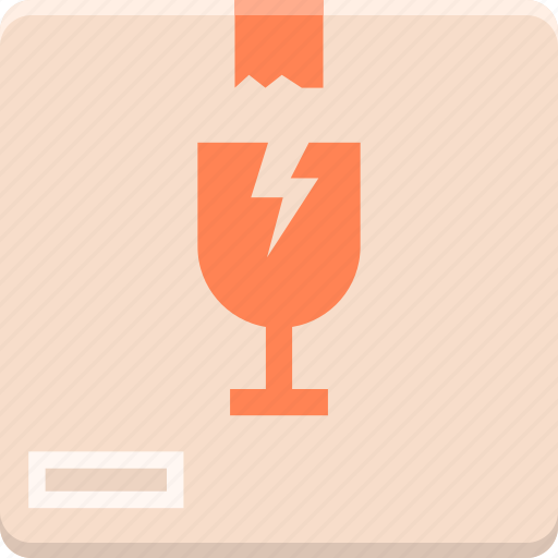 Box, drink, fragile, glass icon - Download on Iconfinder