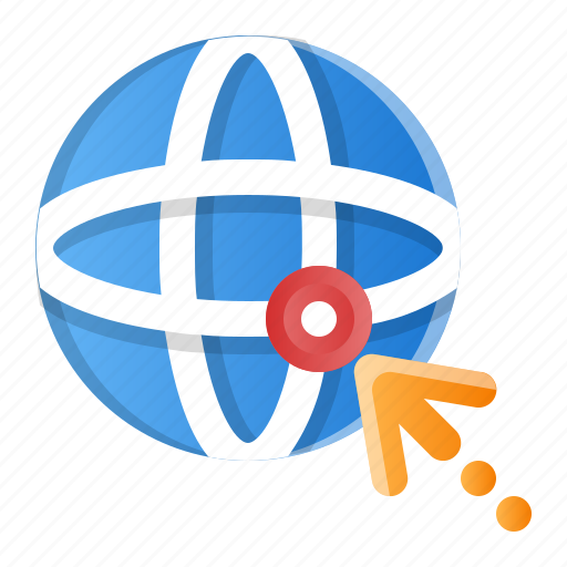 Cursor, globe, internet, network, website icon - Download on Iconfinder