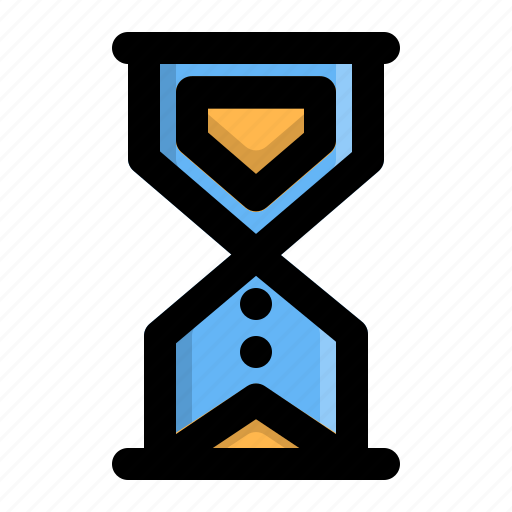 Hourglass, protection, sand, secure, stopwatch icon - Download on Iconfinder