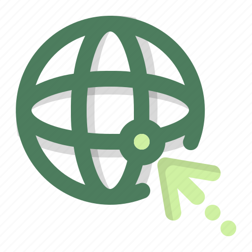 Cursor, globe, internet, network, website icon - Download on Iconfinder