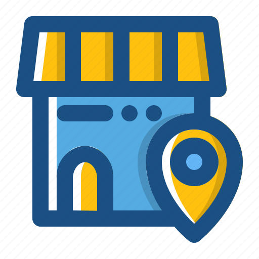Business, ecommerce, location, shop, shop location icon - Download on Iconfinder