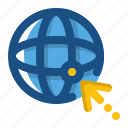 cursor, globe, internet, network, website