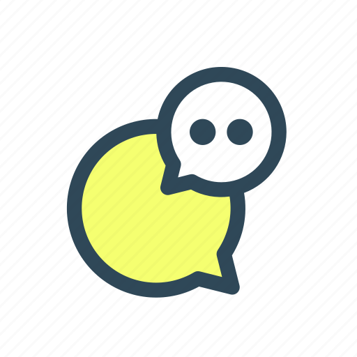 Bubble, chat, chatting, communication, dialog, messaging, speech icon - Download on Iconfinder