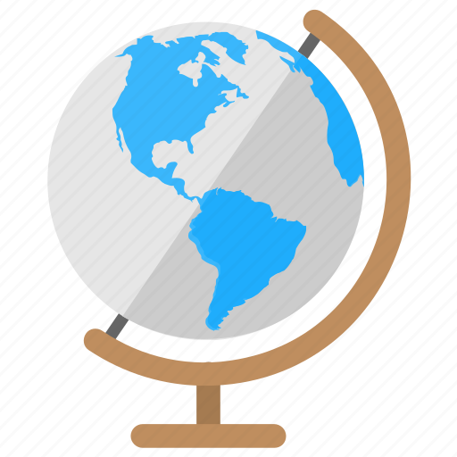 Desk globe, geography, globe, map, table globe icon - Download on Iconfinder