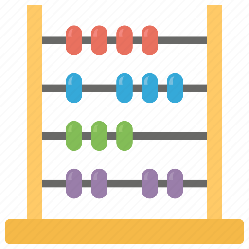 Abacus, beads, mathematics, primary education, quantity icon - Download on Iconfinder