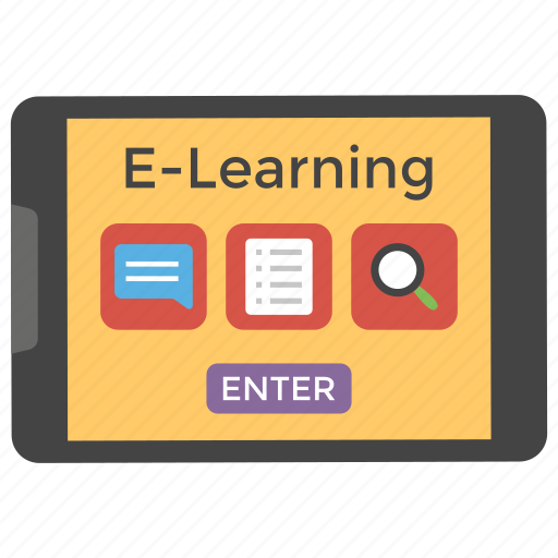 Digital learning, e-book, e-learning, online education, online learning icon - Download on Iconfinder