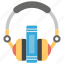 audio book, audio course, e-learning, listening music, online learning 