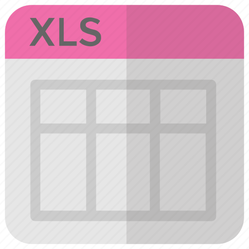 File extension, file format, ms excel, spreadsheet, xls icon - Download on Iconfinder