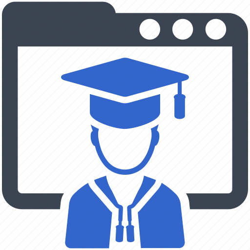 Graduation, online, graduate, elearning, education icon - Download on Iconfinder
