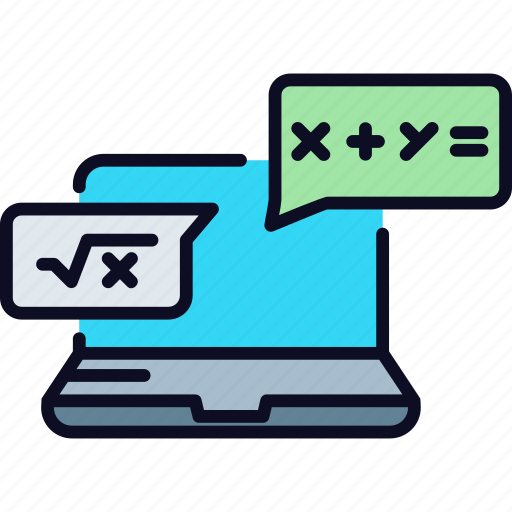 Maths, online, class icon - Download on Iconfinder