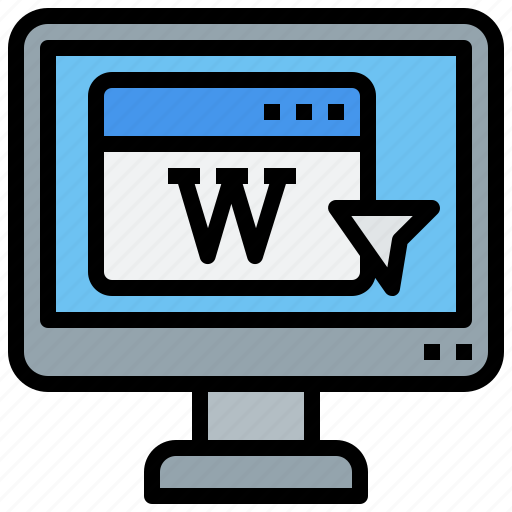 Computer, technology, wikipedia icon - Download on Iconfinder