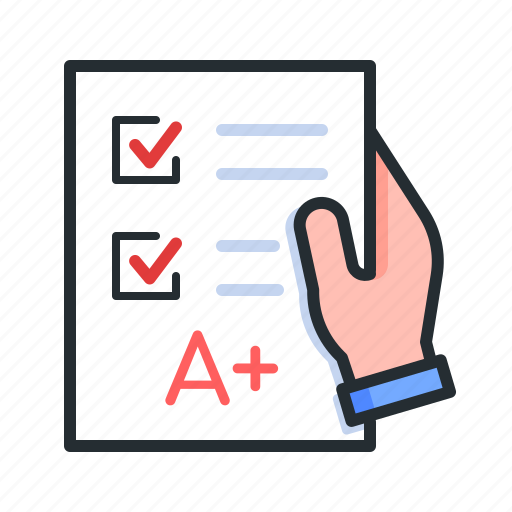 Tests, excellent, checklist, education icon - Download on Iconfinder