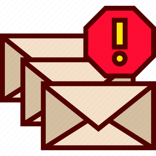 Email, inbox, mail, spam, spams, stack, messages icon - Download on Iconfinder