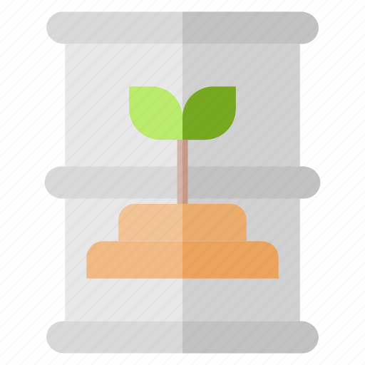 Barrel, bio, fuel, biofuel, green, railway icon - Download on Iconfinder