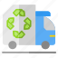 garbage, recycle, transport, trash, truck 