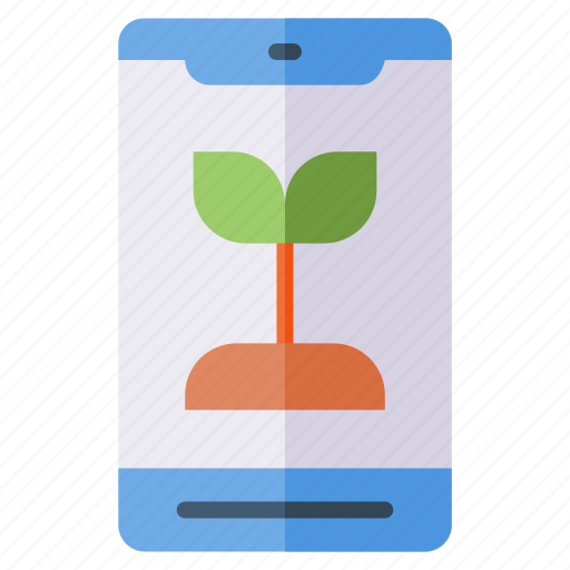 Smartphone, leaf, nature, ecology, eco icon - Download on Iconfinder