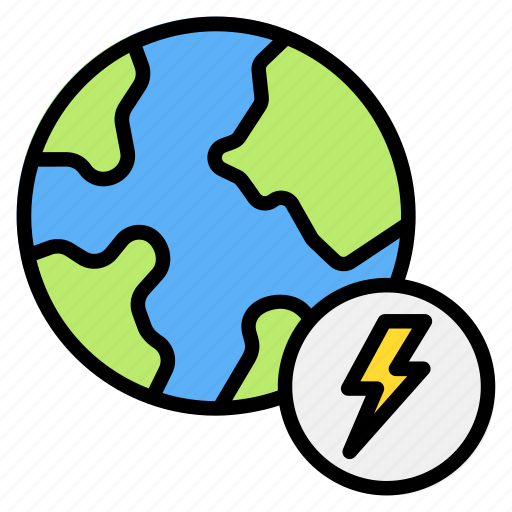 Earth, energy, global, globe, technology, world icon - Download on Iconfinder