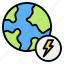 earth, energy, global, globe, technology, world 