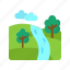 river, landscape, stream, riverbank, river ecosystem, watershed, freshwater, flowing 