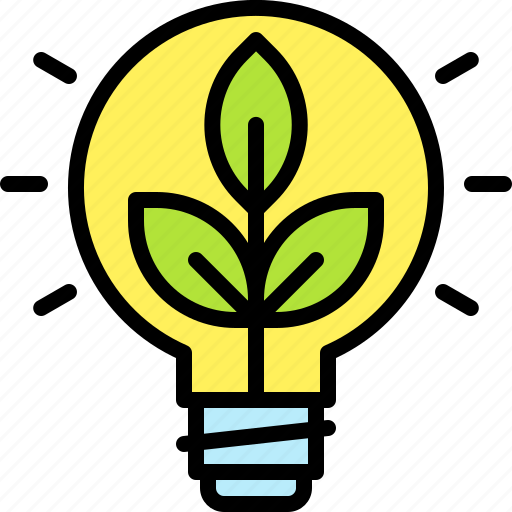 Earth, environment, ecology, light bulb, renewable energy, green, eco icon - Download on Iconfinder