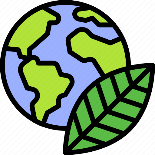 Earth, environment, ecology, leaf, green, globe, nature icon - Download on Iconfinder
