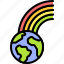 earth, environment, ecology, rainbow, lgbt, day, pride 