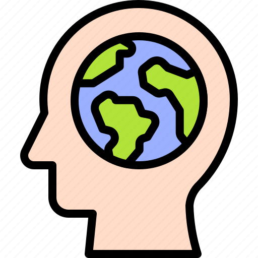 Earth, environment, ecology, mind, human, world, nature icon - Download on Iconfinder