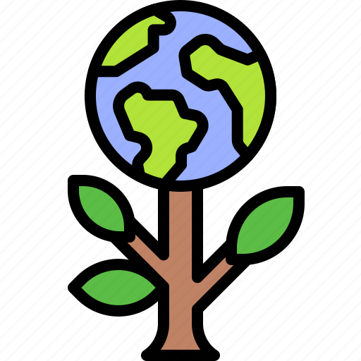 Earth, environment, ecology, eco, green, world, plant icon - Download on Iconfinder