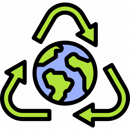 Earth, environment, ecology, globe, green, energy, recycle icon - Download on Iconfinder