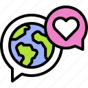 earth, environment, ecology, globe, eco, chat, message